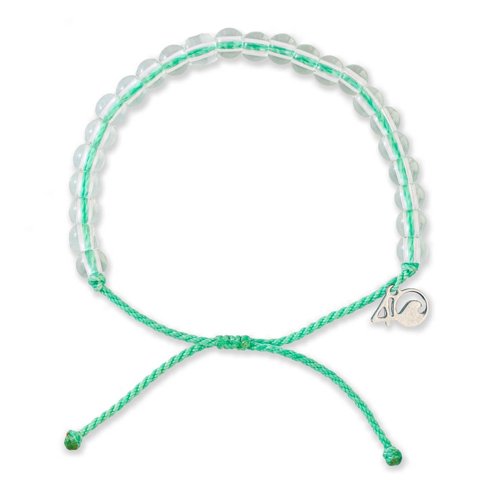 4ocean, Beaded, Bracelet, Loggerhead Sea Turtle, Seafoam